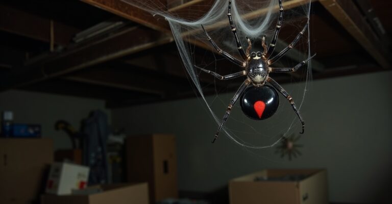 dangerous spiders in Idaho houses