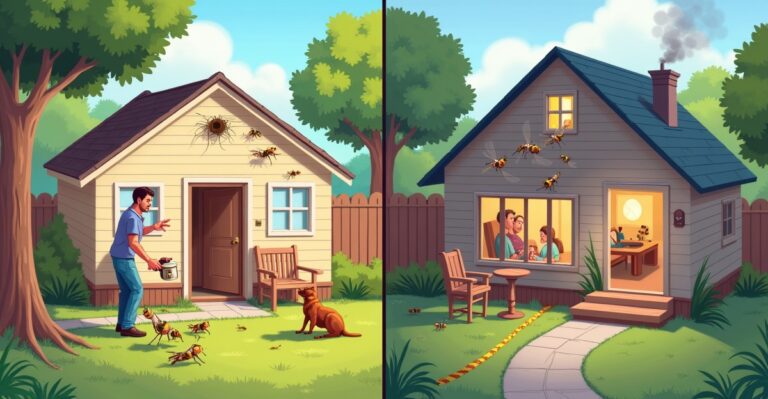 diy wasp spray vs professional