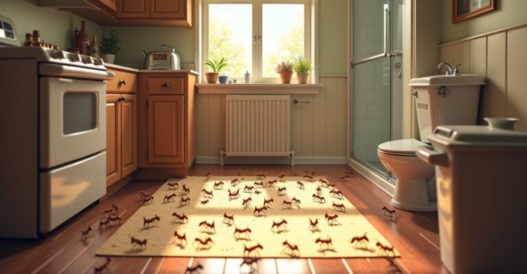 why ants invade kitchen bathroom