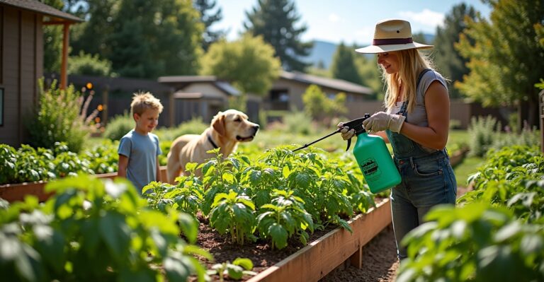 pest control safe for gardens