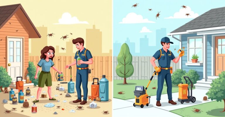 pest control vs diy cost Idaho