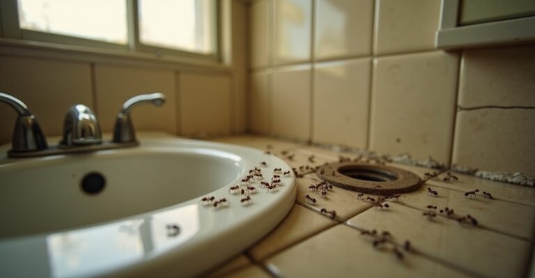 why ants in bathroom suddenly